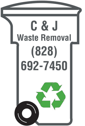 Trash Cart Magnet - Template #02