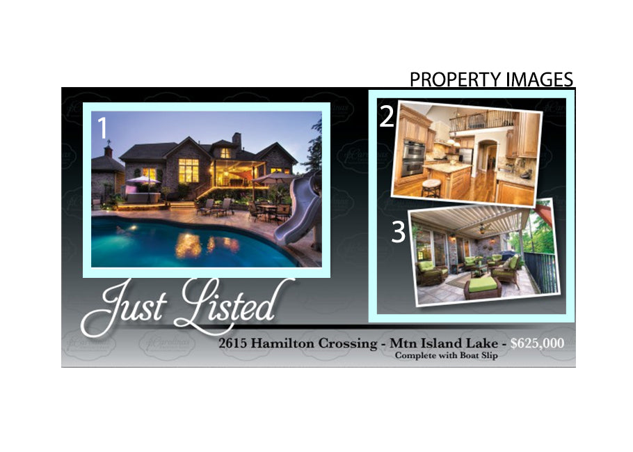 (6 quot x 11 quot ) EDDM Just Listed Template #05 American Business Forms