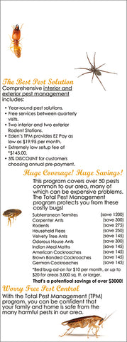 Pest Door Hanger - Full Color - Template #32 - Pest