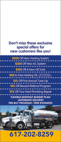 Propane Door Hanger - Full Color - Template #01