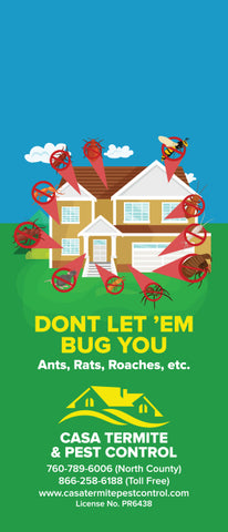 Pest Door Hanger - Full Color - Template #15 - Pests