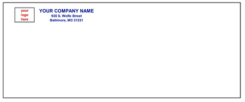 #10 Non-Window Envelope - Moisten Seal