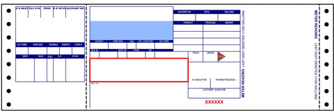 Marketline - Total Fuel TF-12 Ticket Long - SAME DAY SHIP