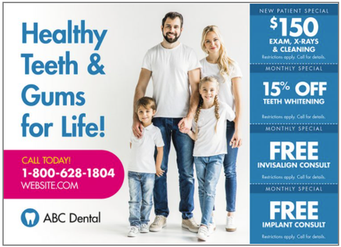 Dental Statement Stuffers - Template #04