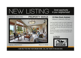 Just Listed Postcards - Template #02