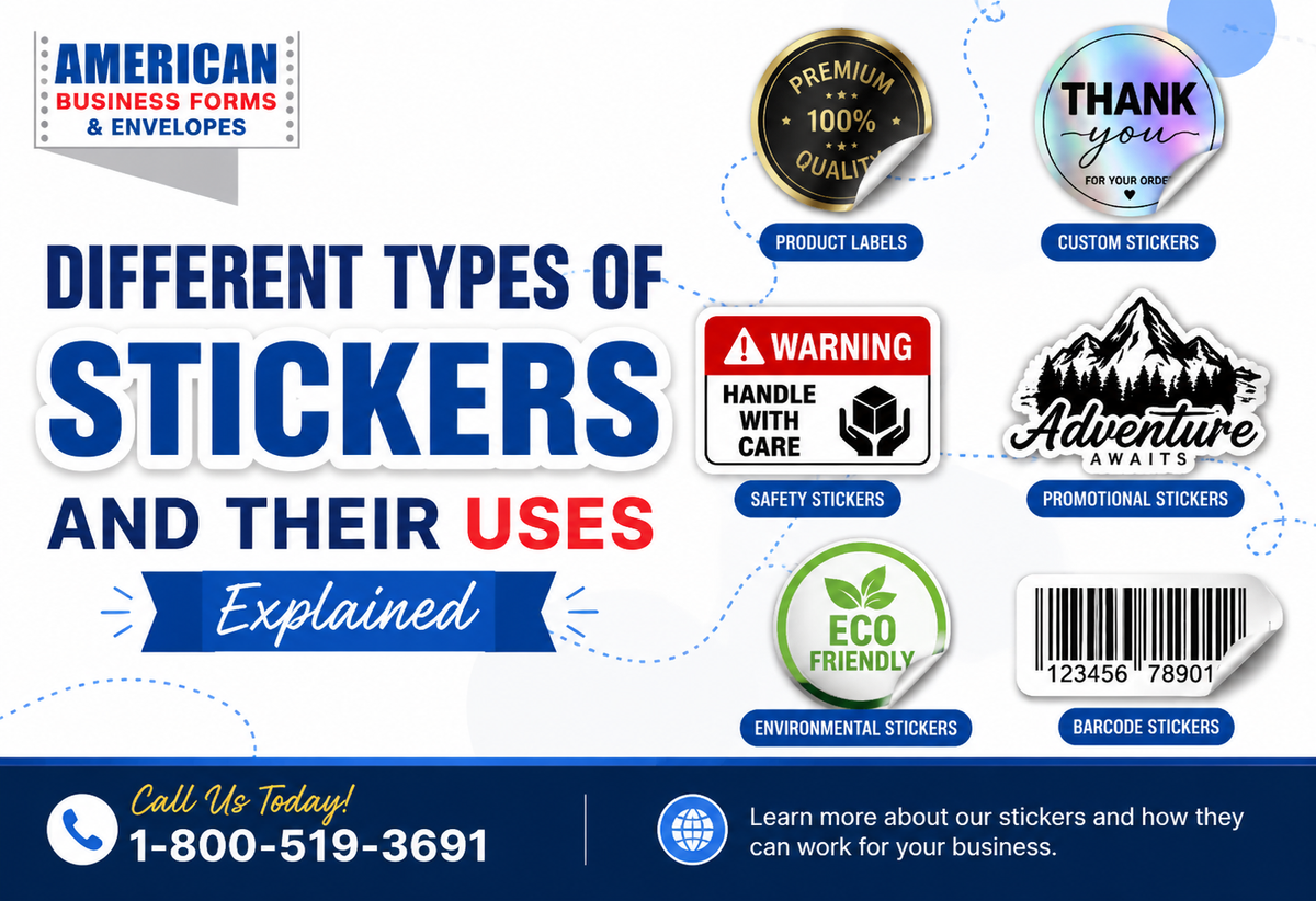 Different Types of Stickers and Their Uses