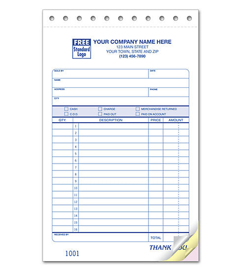 HVAC Sales Invoice #81 – American Business Forms & Envelopes
