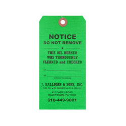 Notice Do Not Remove Service Tag