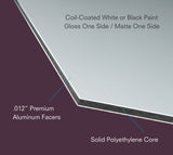 DIBOND Signage -  Printed in Full Color-  Any Size