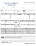 Gas Check Form - #5
