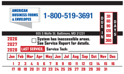 HOOD EXHAUST CLEANING Stickers (Full Color) - 5" x 3"