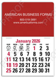 STICK UP CALENDAR 3in x 4in
