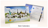 CUSTOM Desk Calendar-  Completely Custom with your Images and Info Size 8.5 x 5.5