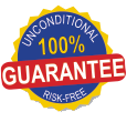 100% Unconditional Guarantee