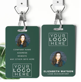 Lanyard Badges for Pest Control 3" x 4.5" PVC Material