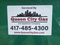 Fuel and Propane Stickers (2 Colors) - 6" x 4"  Heavy Duty Durable