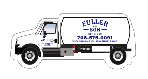 SEPTIC TRUCK MAGNET