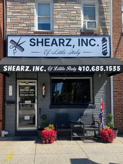 Storefront Lucite Sign  14 x 3 foot