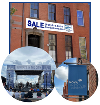 Vinyl Banner with Grommets - 3' x 10'