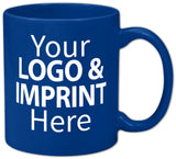 Colored Ceramic Mugs (11 oz)