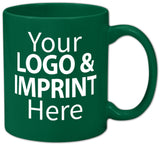 Colored Ceramic Mugs (11 oz)