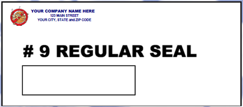 Window Envelope - # 9 Window - Regular Seal