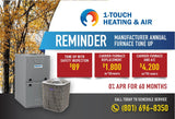 HVAC Reminder Cards - Template #01 - 4 in x 6 in