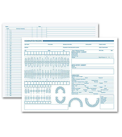 Examination Record DDS, Horizontal #21023