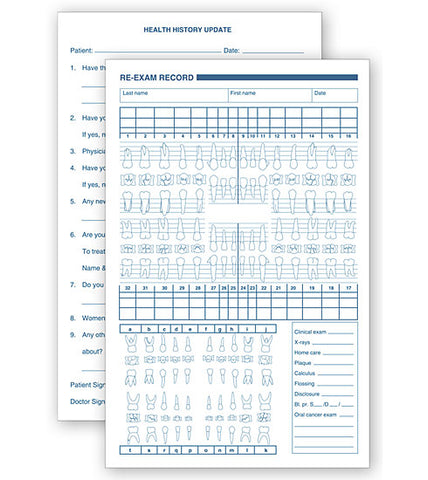 Recall Exam Record DDS #4060