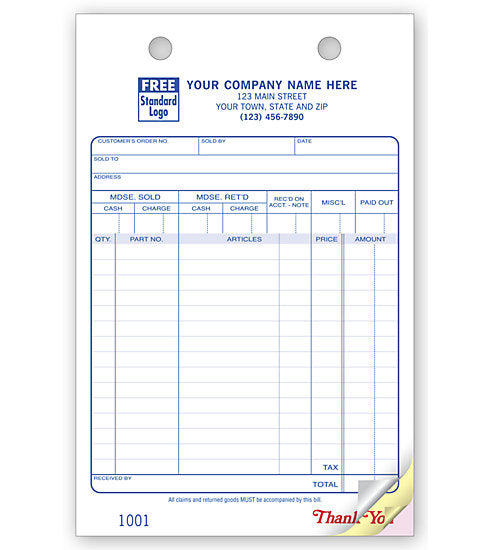 Auto Supply Register Form #611 – American Business Forms & Envelopes