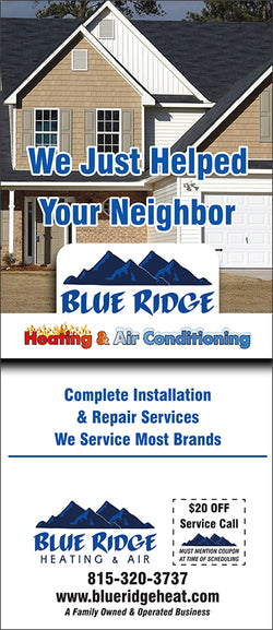 HVAC Door Hanger - Full Color - Template #11