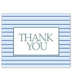 Thank You Cards - Stripes