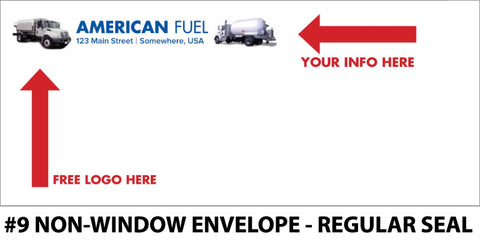 #9 Window Fuel Envelope - Regular Seal