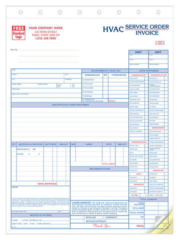 HVAC Service Invoice 6531
