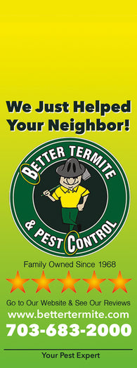 Pest Door Hanger - Full Color - Template #33 - Pest