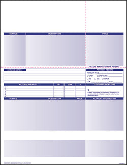 Work Wave NCR Letter Form - SAME DAY SHIP