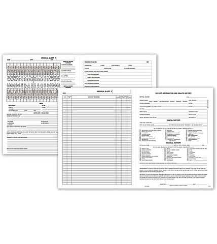 Dental Patient Record Folder #D100