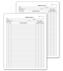 Dental Patient Record - Single Sheet #D102