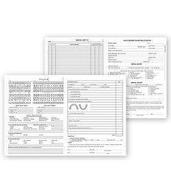 Dental History Record Folder, Histacount Series 200