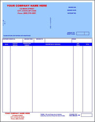 HVAC Laser Invoices / Statements