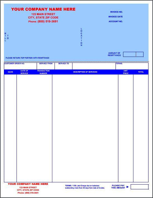 HVAC Service Tickets Printing Service | Amerbusforms.com – Tagged ...