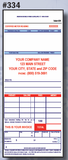 #334 - Meter Ticket (Printed On Back)