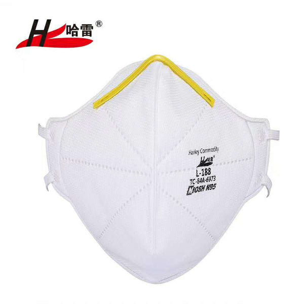 Harley N95 Face Mask- NIOSH Approved - 20 per box- FDA and CE Certified