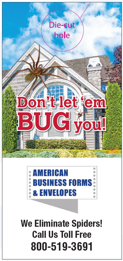 Pest Door Hanger - Full Color - Template #01 - Bugs