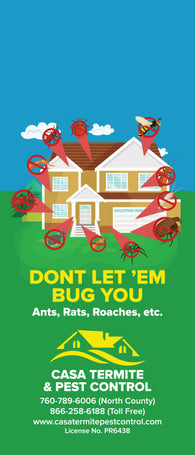 Pest Door Hanger - Full Color - Template #15 - Pests