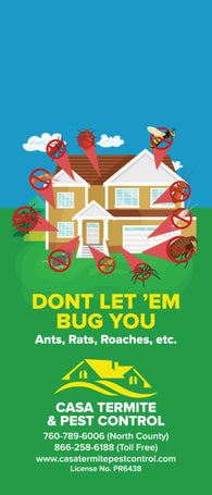 Pest Door Hanger - Full Color - Template #15 - Pests