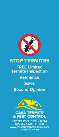 Pest Door Hanger - Full Color - Template #18 - Termites