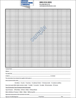 Pest Treatment and Inspection Graph Forms