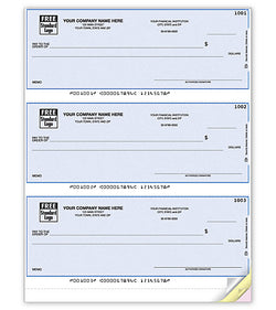 QuickBooks Checks (3 per page) DLA104