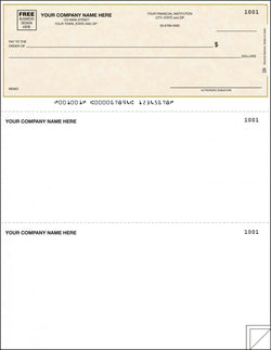 QuickBooks Laser Checks (with lines) DLT103